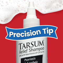 Tarsum, cuidado del cabello con placa y descamación para confort diario.