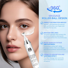 TARVY Serum ojos con bola de masaje 360° para absorción suave