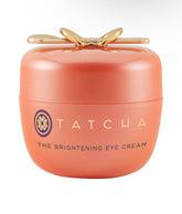 TATCHA crema iluminadora contorno ojos con vitamina C, frasco de 15 ml para uso diario
