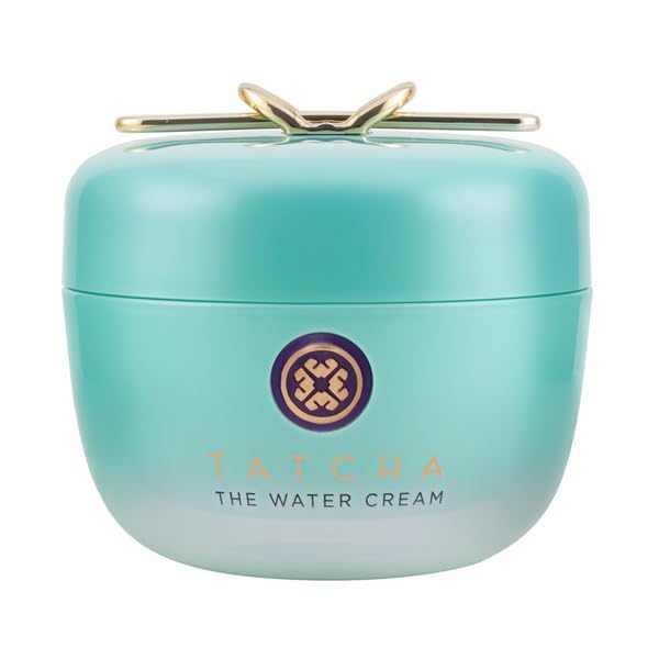 TATCHA Crema de Agua Jumbo, botella elegante para hidratación diaria