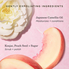 TATCHA Kissu Exfoliante Labial uso con dedo para suavizar labios tras la exfoliación.