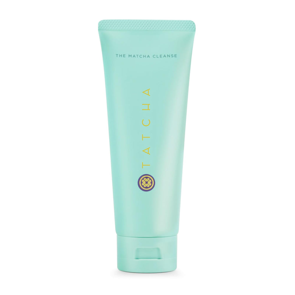 TATCHA Matcha Cleanse, texture gel sur le visage, rafraîchit la peau.