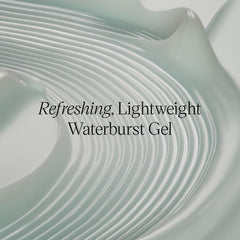 Texture légère de TATCHA The Water Cream qui pénètre rapidement sans gras.