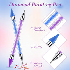 Tatuo detalle arte uñas cristalinos para diseños intrincados.