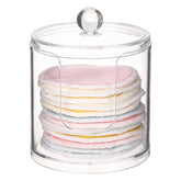 Tbestmax dispensador algodón plástico transparente visión clara del contenido