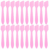 Espatulas mini rosa de Tbestmax para pruebas seguras de cosméticos