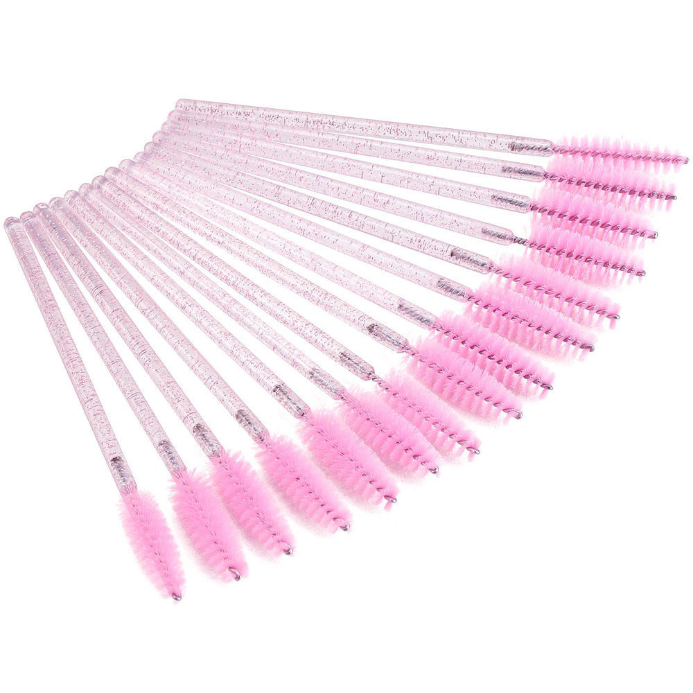 Varita Tbestmax pestañas cristal rosa para rizo suave y aplicación precisa.