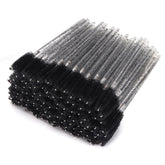 Tbestmax varitas desechables para pestañas, cristal negro, limpieza suave y precisa