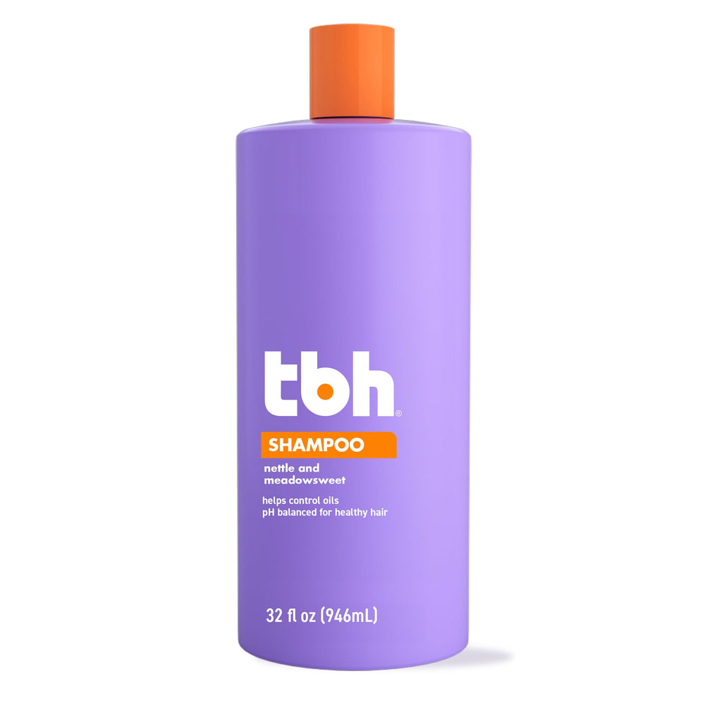 TBH Shampoing Enfant Bouteille montre le flacon pratique pour les tweens.