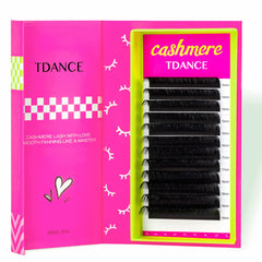TDANCE Cashmere lash extension base suave para pestañas ligeras y acabado natural.