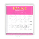 TDANCE extenciones inferiores 120 piezas 0,07 mm para equilibrio visual.