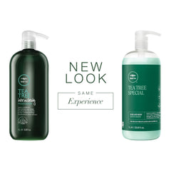 Tea Tree Hair and Body Moisturizer textura cremosa lista para aplicar
