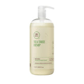 Bouteille Tea Tree Hemp Restoring Shampoo et mousse nourrissante