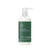 Tea Tree Lavanda Menta limpiador-acondicionador en botella; hidrata cabello grueso y rizos.