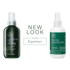 Tea Tree Lavender Mint Spray, textura suave para cabello manejable y sedoso