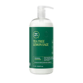Tea Tree Acondicionador Engrosante Limón y Salvia en botella, aporta cuerpo y brillo
