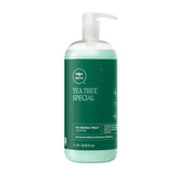 Tea Tree Special Shampoo en botella de aluminio, sensación refrescante durante el lavado