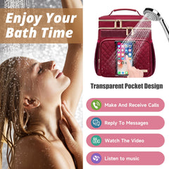 Tealari bolsa con 3 compartimentos y 8 bolsillos para organizar artículos.