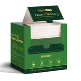 TEAWOO toallas faciales desechables 50 uds, limpieza suave para piel sensible.