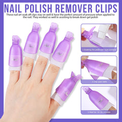Almohadillas remover gel uñas: disolución suave para quitar gel cómodamente.