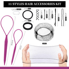 Horquillas espirales Teenitor para peinados: fijan con seguridad sin dañar el cabello