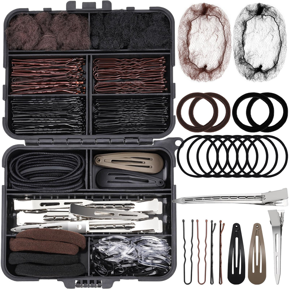 Teenitor kit accesorios cabello danza: organización y fijación para peinados de ballet