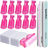 Teenitor kit quitar gel uñas clips: solución práctica para remover gel en casa