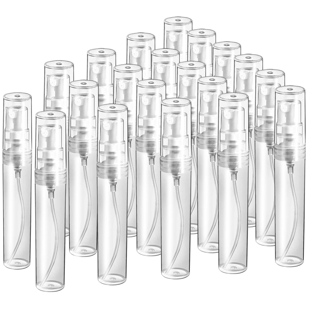 Teenitor mini spray 5ml, botellas transparentes para ver la cantidad de perfume fácilmente.