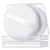 Teenitor puff de polvo para cuerpo con estuche, ideal para viaje y almacenamiento.