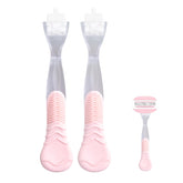 TEITEAI mango de repuesto para rasuradora Venus rosa con agarre ergonómico