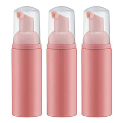 Tekson botella espumadora rosa de 60 ml para viaje, espumar fácilmente.