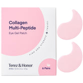 Parche de ojos TEREZ & HONOR en hidrogel con colágeno para revitalizar la mirada.