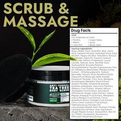 Terramed Just Think Comfort exfoliante corporal con cepillo para piel suave.