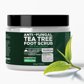 Terramed Just Think Comfort exfoliante de pies con aceite de árbol de té para piel suave.