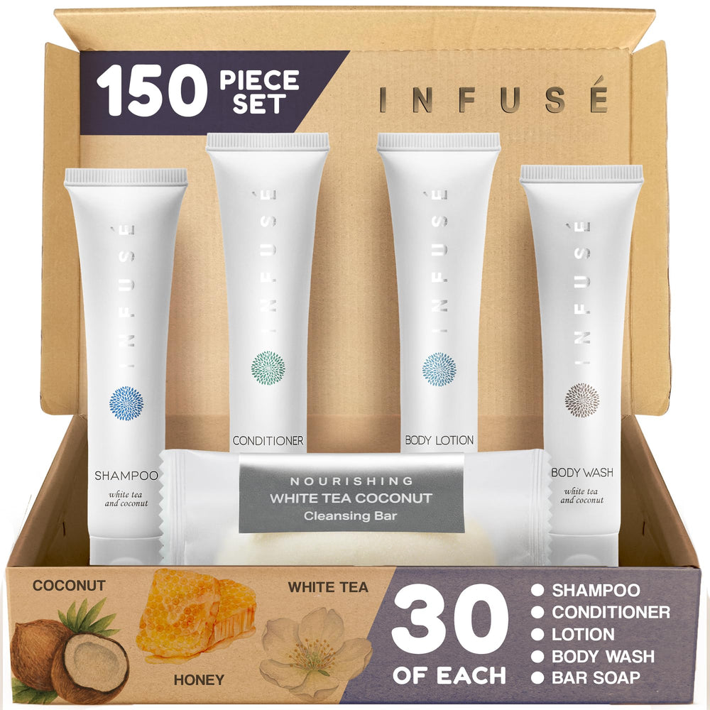 Terra Pure Infuse champú botella, aroma vigorizante para cabello limpio