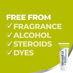 Terrasil crema ingredientes naturales - fórmula amable para piel sensible.