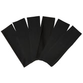 Diadema TERSE negra, tejido suave, perfecto para cabello corto y uso diario.