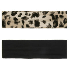 Diadema TERSE gris estampado, complementa vestuario diario y ofrece comodidad.