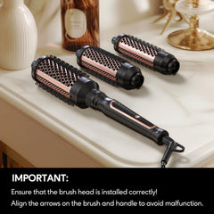 Terviiix PRO cepillo térmico 1,5 pulgadas con volumen natural