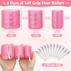 Clips inoxidables Tetutor para fijar rodillos sin deslizamientos.