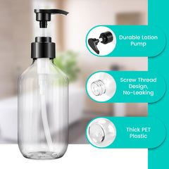 Teyssor dispensador bomba, presión suave 500ml, evita goteos.