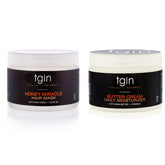 tgin crema mantequilla hidratacion diaria envase: hidratación profunda para cabello rizado