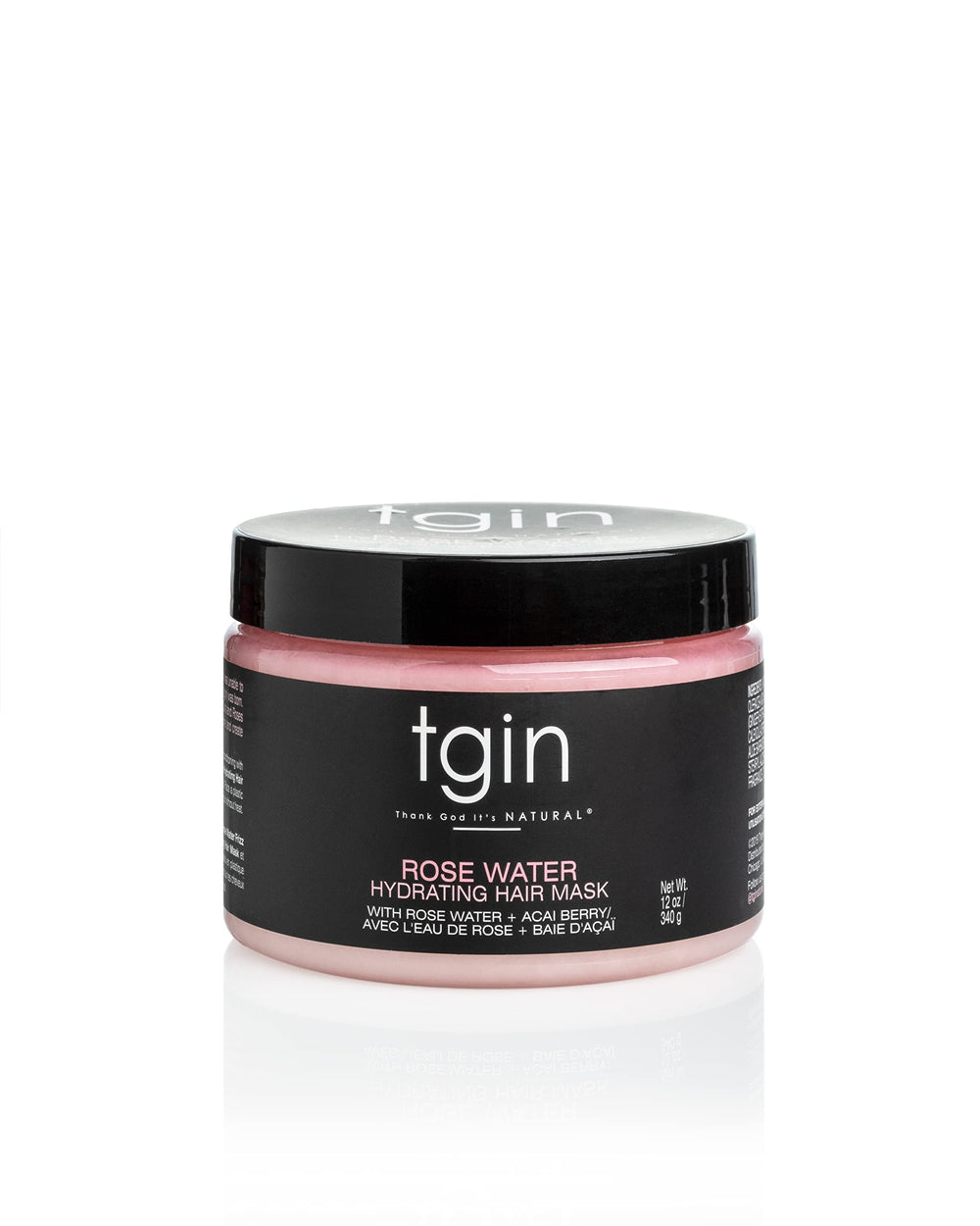 tgin mascarilla rosas en botella, hidrata y define rizos
