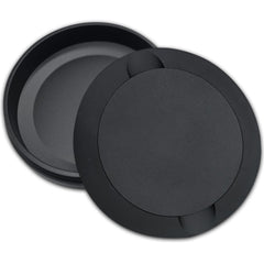Tharos Zyn contenedor metal mate con doble compartimento para bolsitas Zyn, diseño elegante y práctico.
