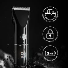 The Beard Club 8 guías color codificadas para longitudes de corte
