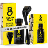 Derma Roller The Beard Club con agujas titanio 0,25 mm para la barba