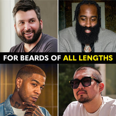 The Beard Club wooden comb detangles knots with no static.
