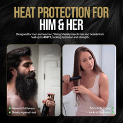 The Beard Struggle Viking Shield Spray, rociado suave sobre barba
