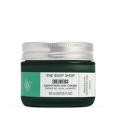 The Body Shop Edelweiss crema de día en frasco, hidratación suave para todo el día.