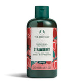 The Body Shop gel de ducha fresa con espuma suave para piel limpia